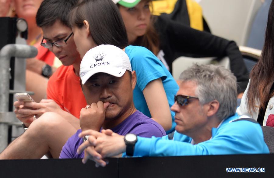 Ли На вышла в четвертьфинал Открытого чемпионата Австралии-2014 (14)