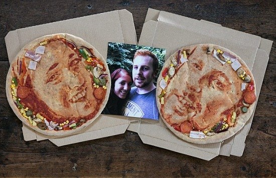 Свадебный портрет на пицце! (2)