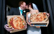 Свадебный портрет на пицце!