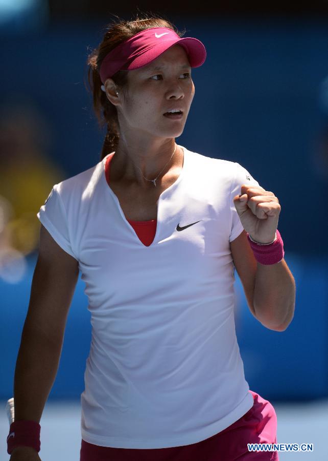 Открытый чемпионат Австралии: Ли На вышла в финал женского одиночного разряда (13)