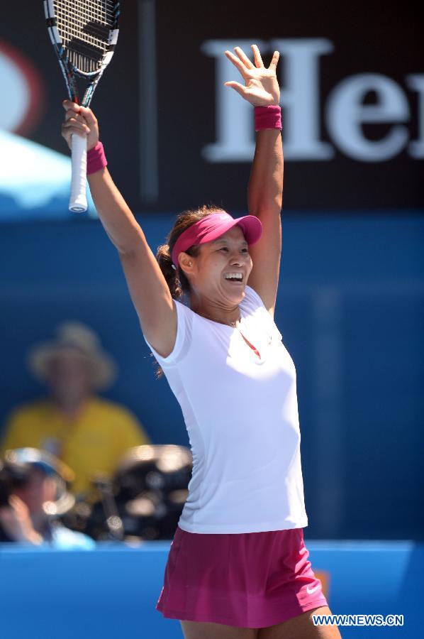 Открытый чемпионат Австралии: Ли На вышла в финал женского одиночного разряда (20)
