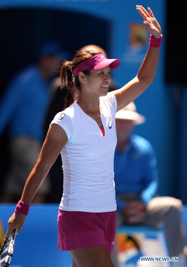Открытый чемпионат Австралии: Ли На вышла в финал женского одиночного разряда (17)