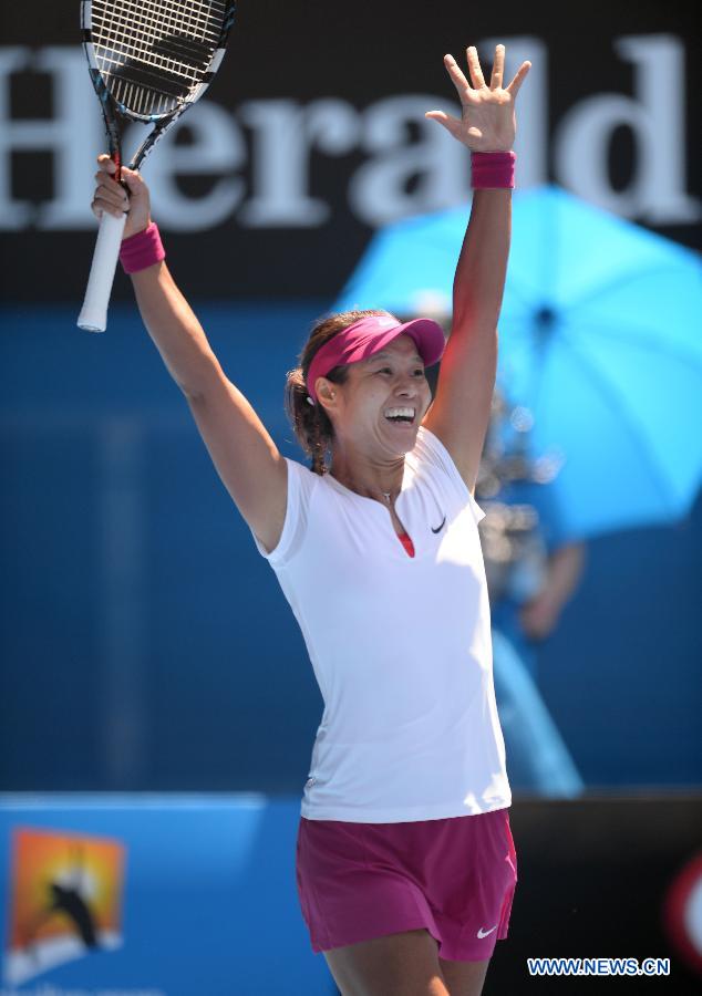 Открытый чемпионат Австралии: Ли На вышла в финал женского одиночного разряда (19)