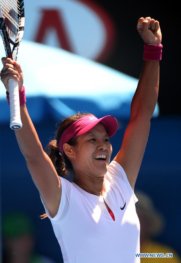 Открытый чемпионат Австралии: Ли На вышла в финал женского одиночного разряда (18)