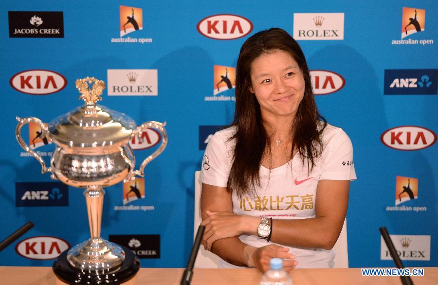 Ли На  выиграла Australian Open (7)