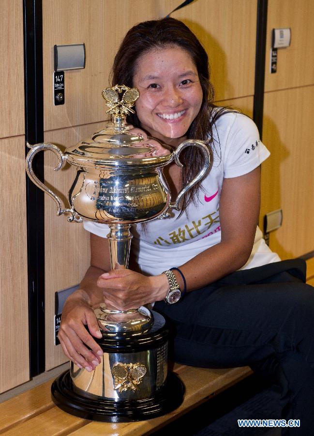 Ли На  выиграла Australian Open (3)