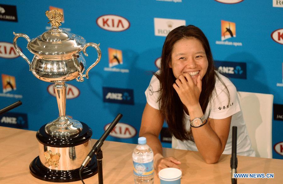 Ли На  выиграла Australian Open (5)