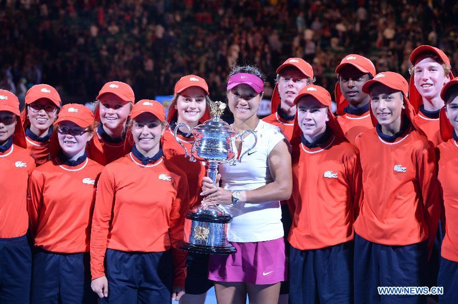 Ли На  выиграла Australian Open (10)