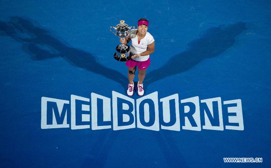 Ли На  выиграла Australian Open (11)