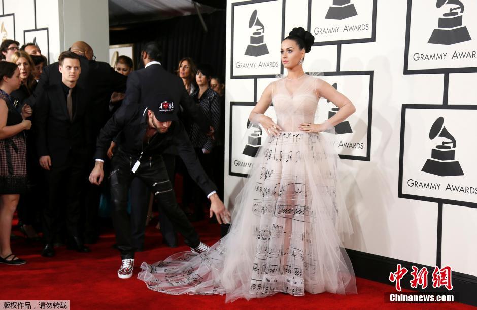 Grammy встречает звездных гостей на красной дорожке в Лос-Анджелесе (17)