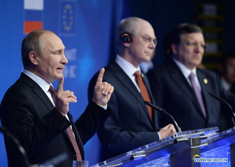 Репортаж: схватка за Украину на саммите ЕС-Россия