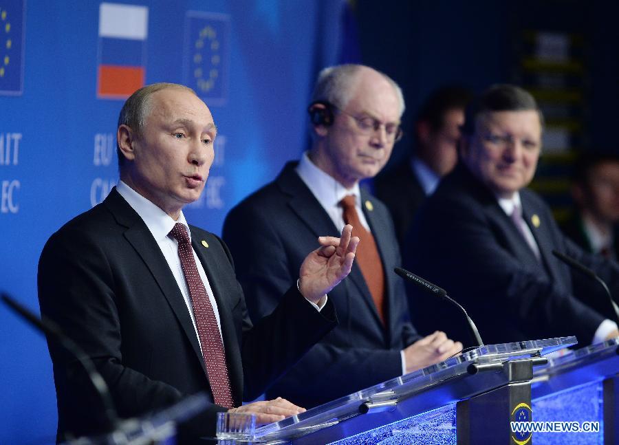 Репортаж: схватка за Украину на саммите ЕС-Россия (3)