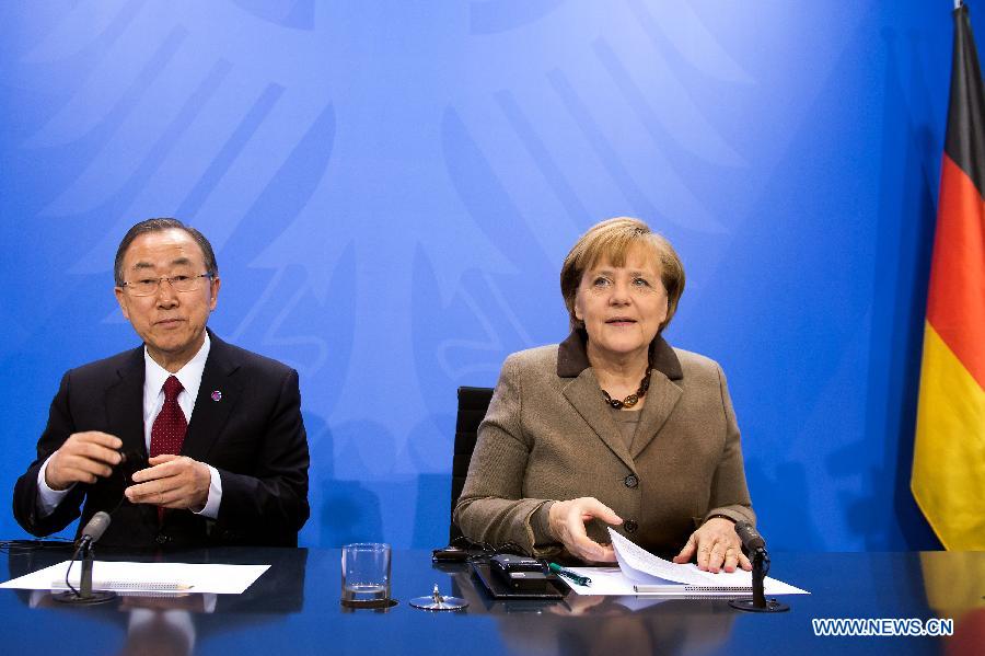 А. Меркель: Германия должна взять на себя больше международных обязательств