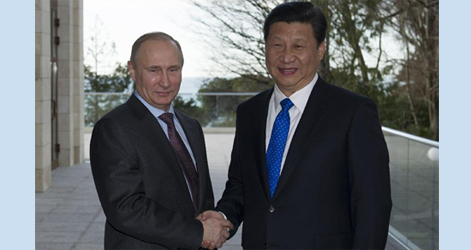 Председатель КНР Си Цзиньпин встретился с президентом РФ Владимиром Путиным