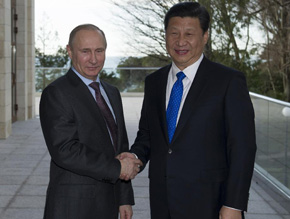 Председатель КНР Си Цзиньпин встретился с президентом РФ Владимиром Путиным