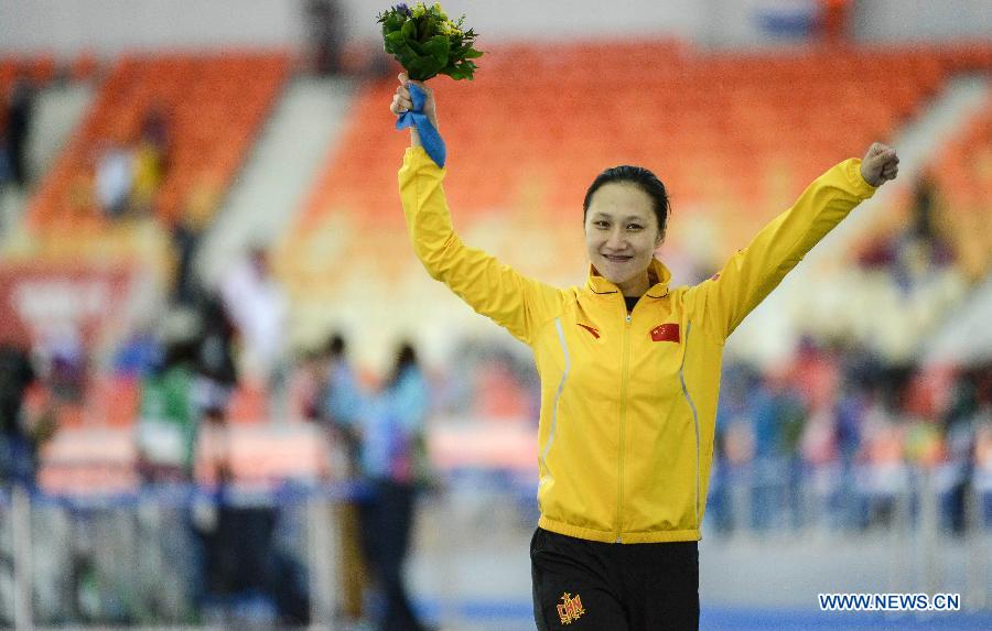 Китай завоевал первую за историю зимних Олимпийских игр золотую медаль в скоростном беге на коньках (3)