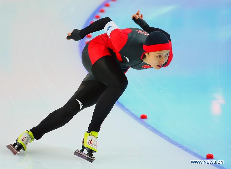 Китай завоевал первую за историю зимних Олимпийских игр золотую медаль в скоростном беге на коньках