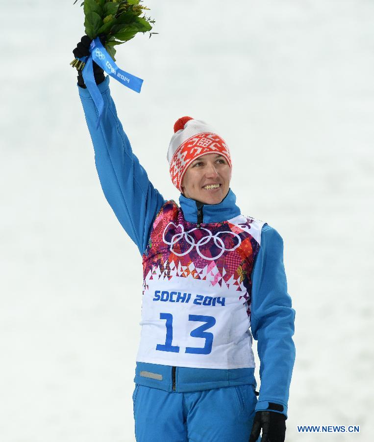 Алла Цупер из Беларуси завоевала олимпийское золото на соревнованиях по фристайлу среди женщин (9)
