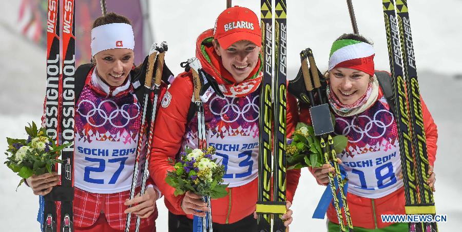 Белоруска Д. Домрачева стала трехкратной чемпионкой зимней Олимпиады в Сочи (3)