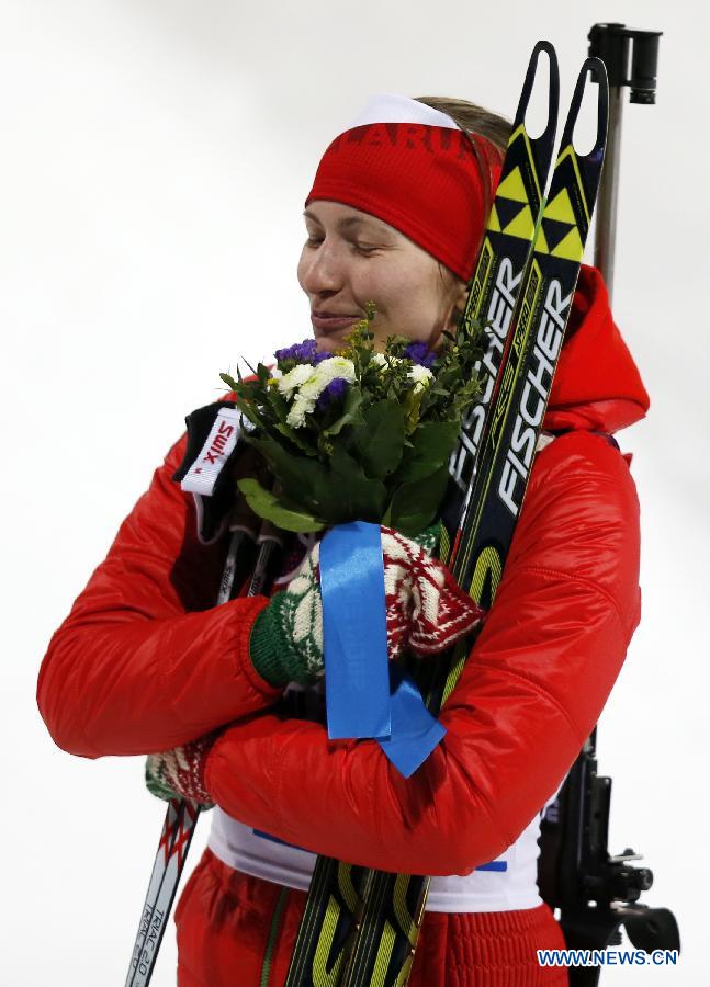 Белоруска Д. Домрачева стала трехкратной чемпионкой зимней Олимпиады в Сочи (9)