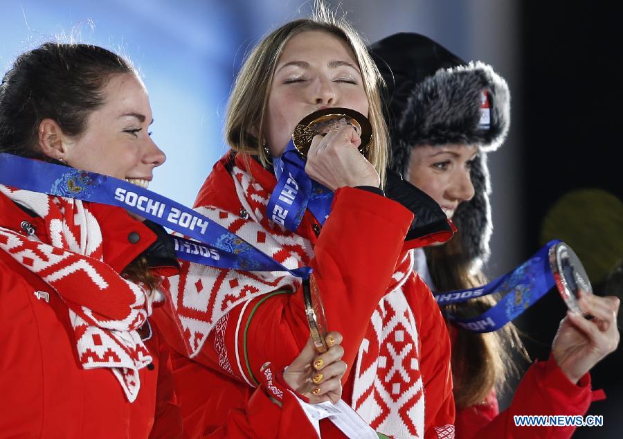 Белоруска Д. Домрачева стала трехкратной чемпионкой зимней Олимпиады в Сочи (4)