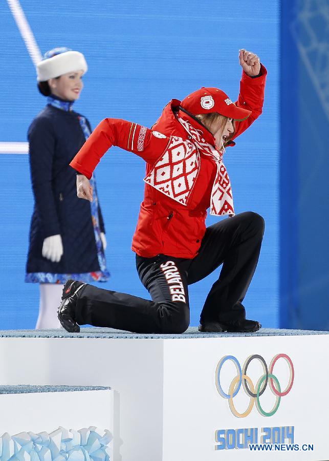 Белоруска Д. Домрачева стала трехкратной чемпионкой зимней Олимпиады в Сочи (5)
