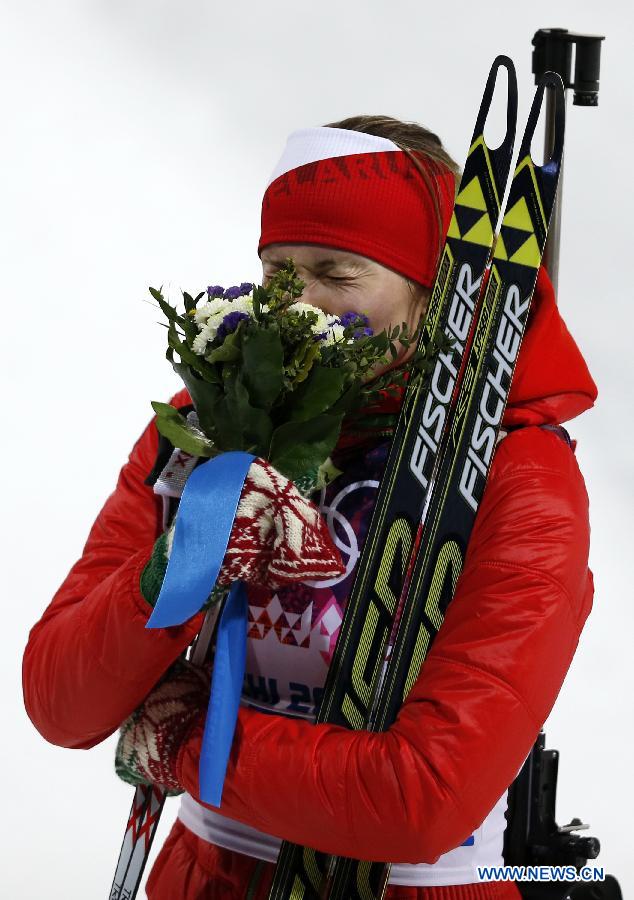 Белоруска Д. Домрачева стала трехкратной чемпионкой зимней Олимпиады в Сочи (8)