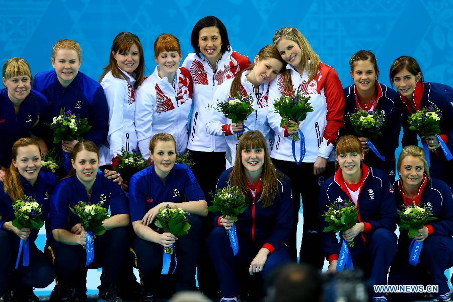 Женская сборная Канады по керлингу завоевала "золото" на Олимпиаде (7)