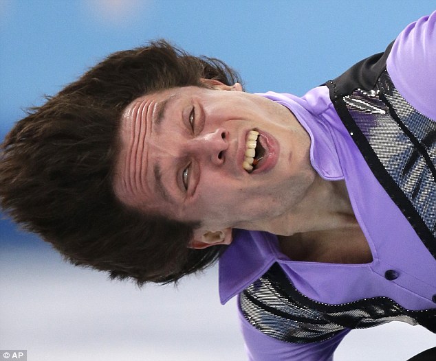 Cмешные выражения лиц фигуристов на Зимней Олимпиаде в Сочи (2)