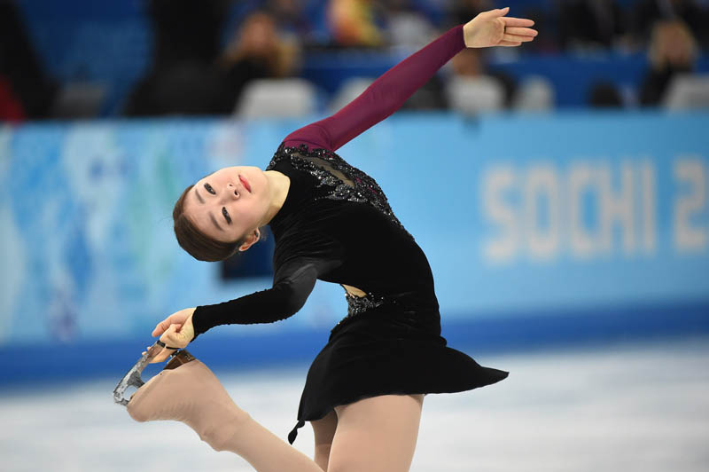 Российская фигуристка Аделина Сотникова - чемпион Олимпийских игр-2014 в Сочи (9)