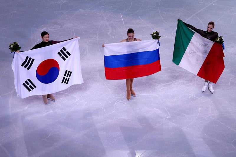 Российская фигуристка Аделина Сотникова - чемпион Олимпийских игр-2014 в Сочи (4)