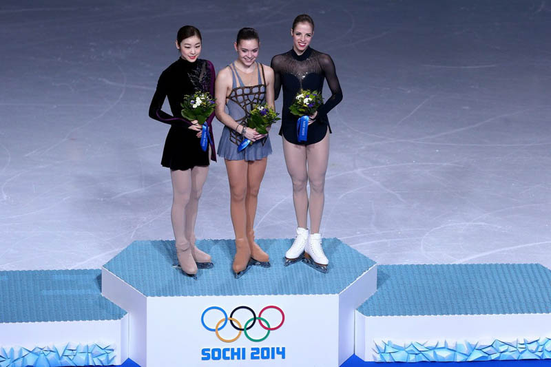 Российская фигуристка Аделина Сотникова - чемпион Олимпийских игр-2014 в Сочи (3)