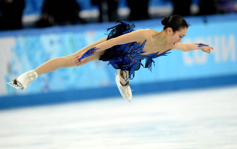 Российская фигуристка Аделина Сотникова - чемпион Олимпийских игр-2014 в Сочи (13)
