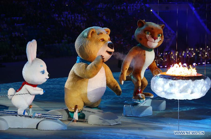 Церемония закрытия зимних Олимпийских игр в Сочи (3)