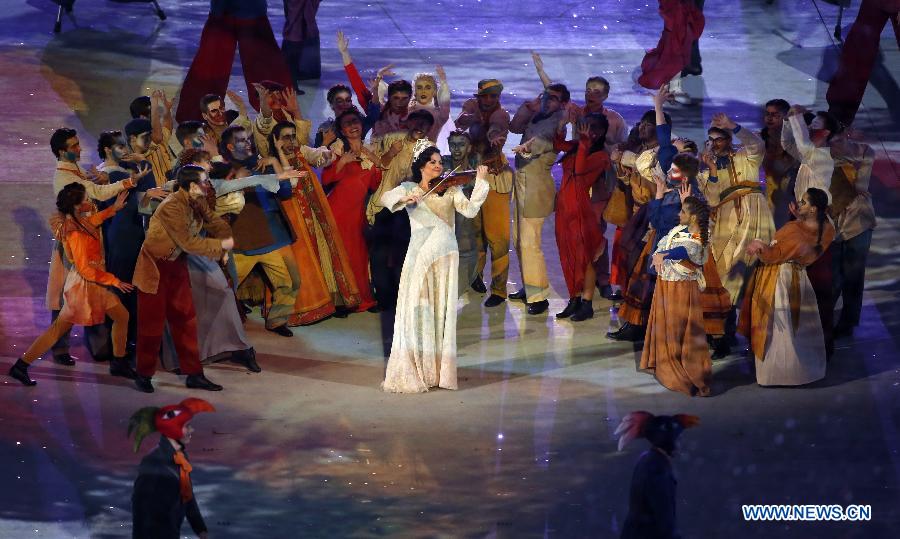 Церемония закрытия зимних Олимпийских игр в Сочи (10)