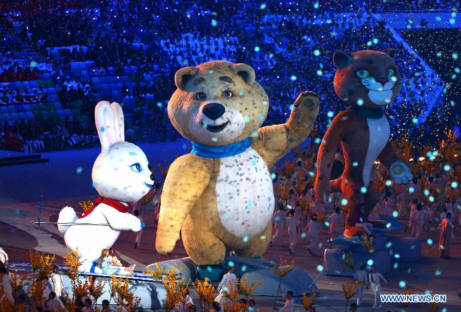 Церемония закрытия зимних Олимпийских игр в Сочи (16)