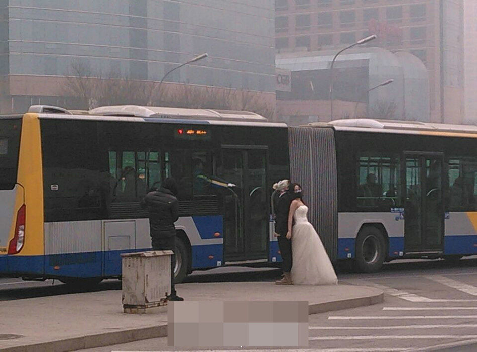 Оригинальные свадебные фотографии в Пекине (4)