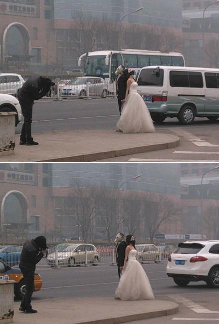 Оригинальные свадебные фотографии в Пекине