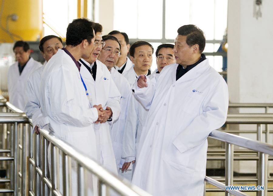 Председатель КНР Си Цзиньпин совершил инспекцию Пекина (8)