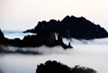 Сказочное облачное море в горах Хуаншань