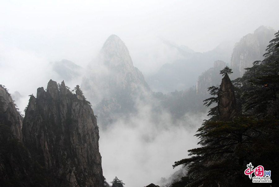 Весенняя изморозь в горах Хуаншань (6)