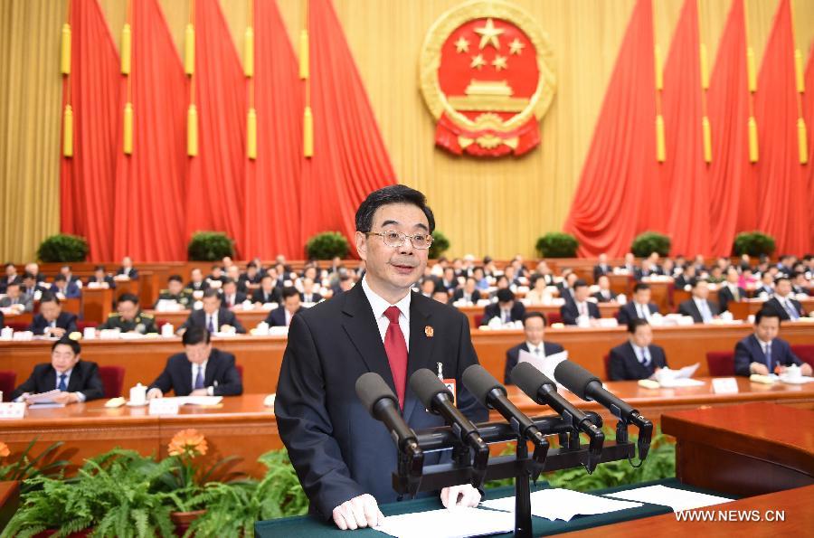 Председатель Верховного народного суда Китая подтвердил решимость к борьбе с терроризмом