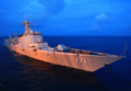 Корабль «Озеро тысячи остров» ВМФ Китая
