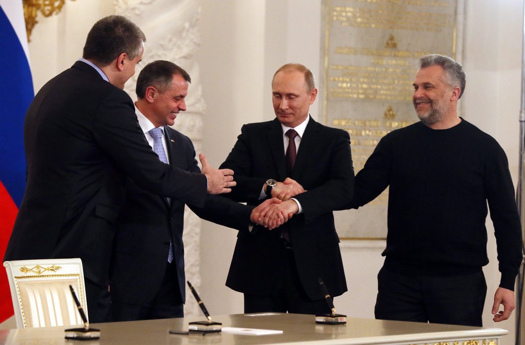 В Кремле подписан Договор о принятии Крыма в состав РФ 