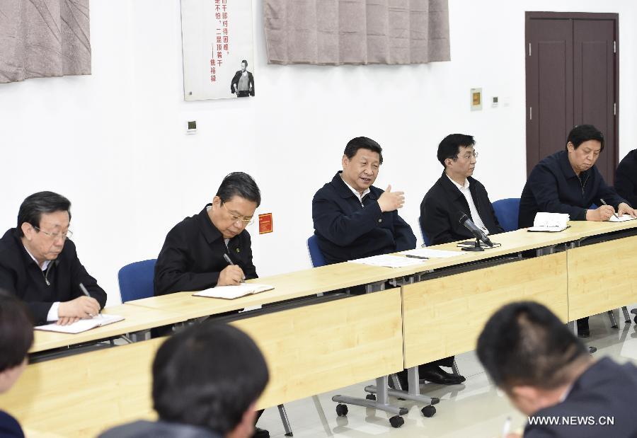 Си Цзиньпин призывает чиновников на селе усилить борьбу с коррупцией (12)