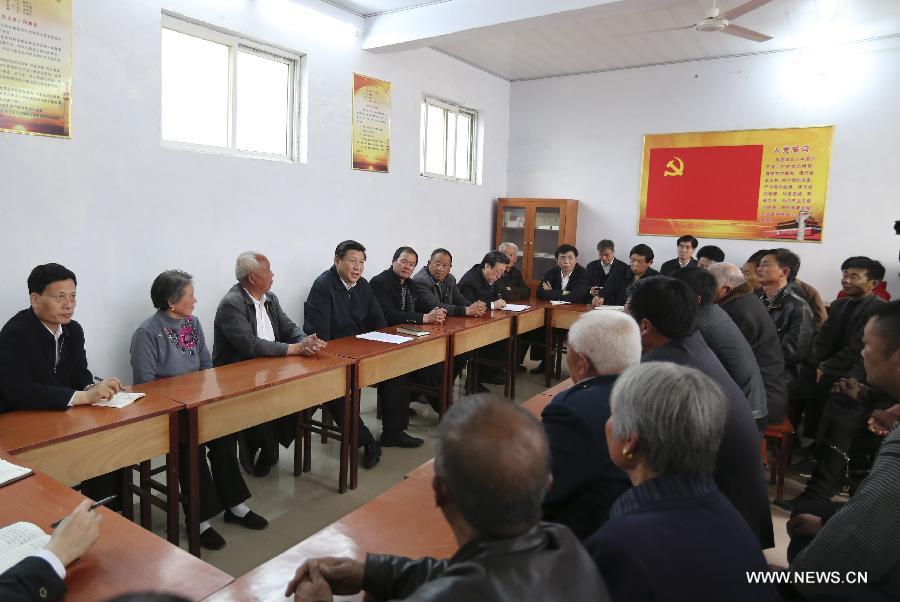 Си Цзиньпин призывает чиновников на селе усилить борьбу с коррупцией (5)