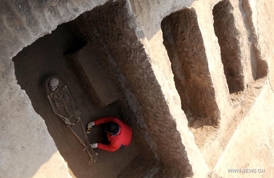 В провинции Хэнань обнаружены захоронения более 3-тысячелетней давности