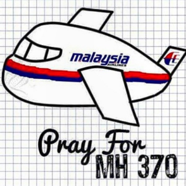 Пользователи Интернета разных стран мира молятся за пассажиров и экипаж пропавшего малазийского самолета карикатурой (6)