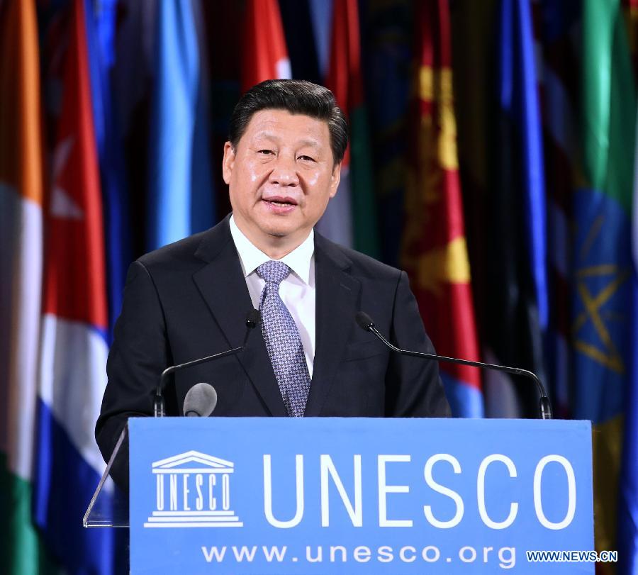 Си Цзиньпин выступил с важной речью в штаб-квартире ЮНЕСКО