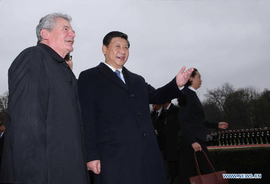 Си Цзиньпин встретился с президентом Германии Йоахимом Гауком (3)